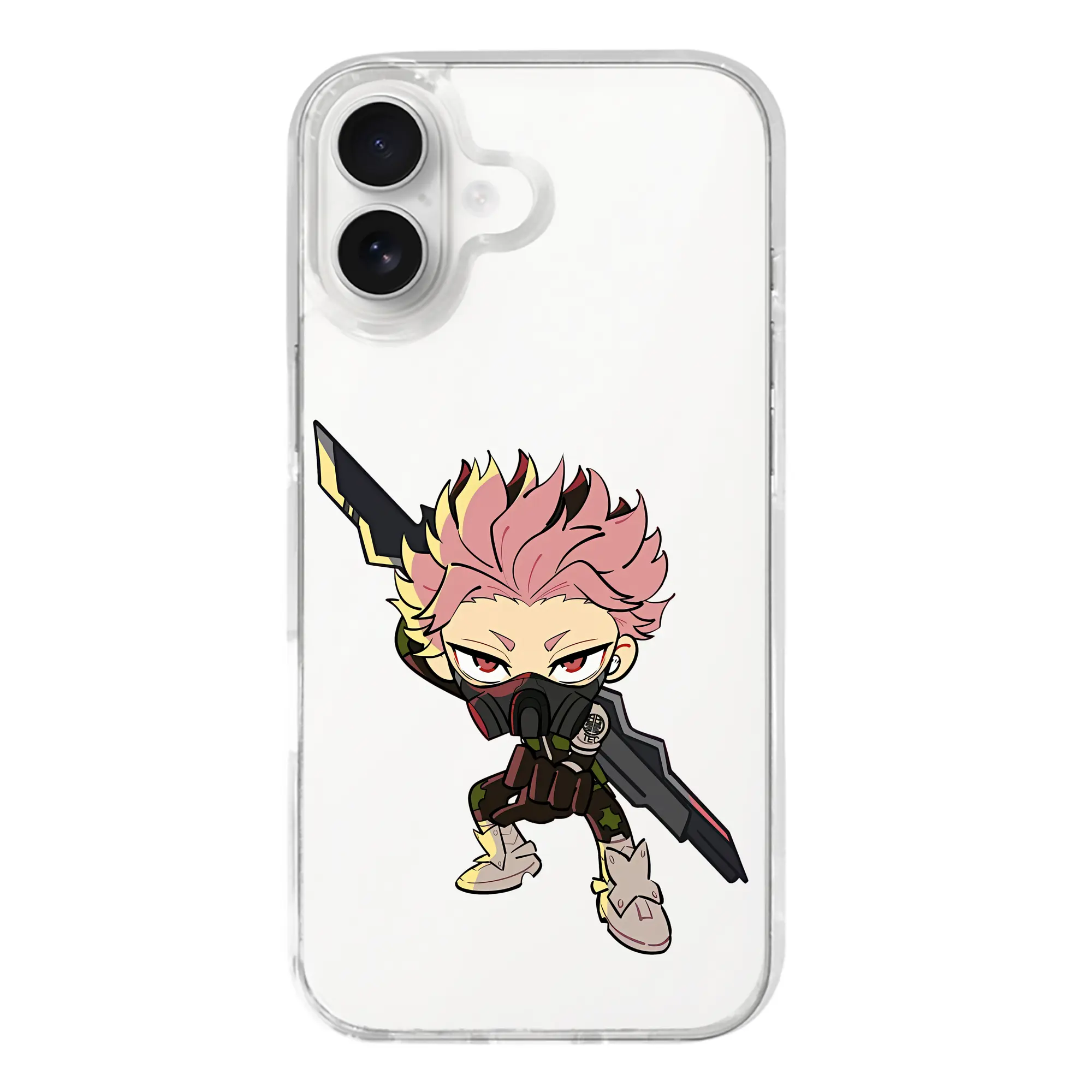 怪獣8号 グッズ,鳴海弦 - iPhone 17シリーズ 透明スマホケース – 薄型・耐衝撃・精密フィット保護カバー